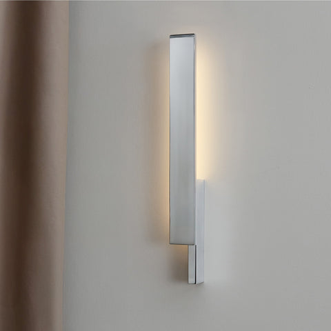 PRE-ORDER │ BEN-TOVIM DESIGN Bloc Wall Sconce, Left, Polished Aluminium