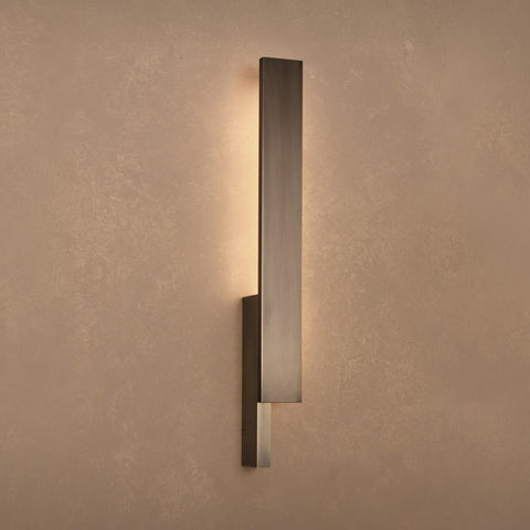 PRE-ORDER │ BEN-TOVIM DESIGN Bloc Wall Sconce, Right, Bronze Patina