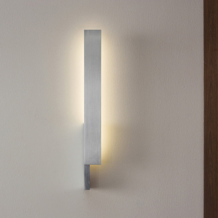 PRE-ORDER │ BEN-TOVIM DESIGN Bloc Wall Sconce, Right, Brushed Aluminium
