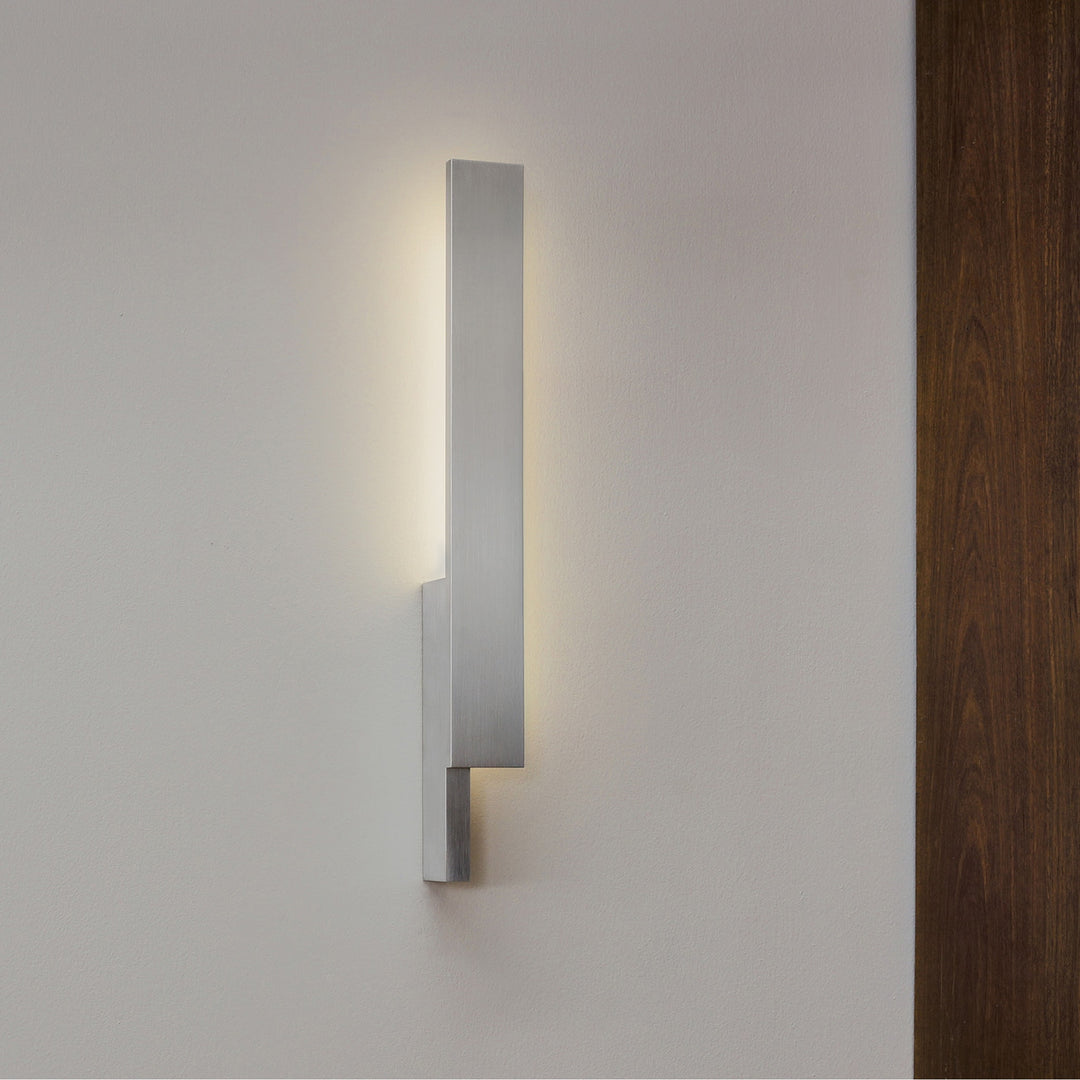 PRE-ORDER │ BEN-TOVIM DESIGN Bloc Wall Sconce, Right, Brushed Aluminium