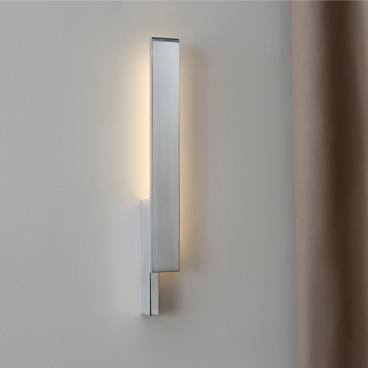 PRE-ORDER │ BEN-TOVIM DESIGN Bloc Wall Sconce, Right, Polished Aluminium