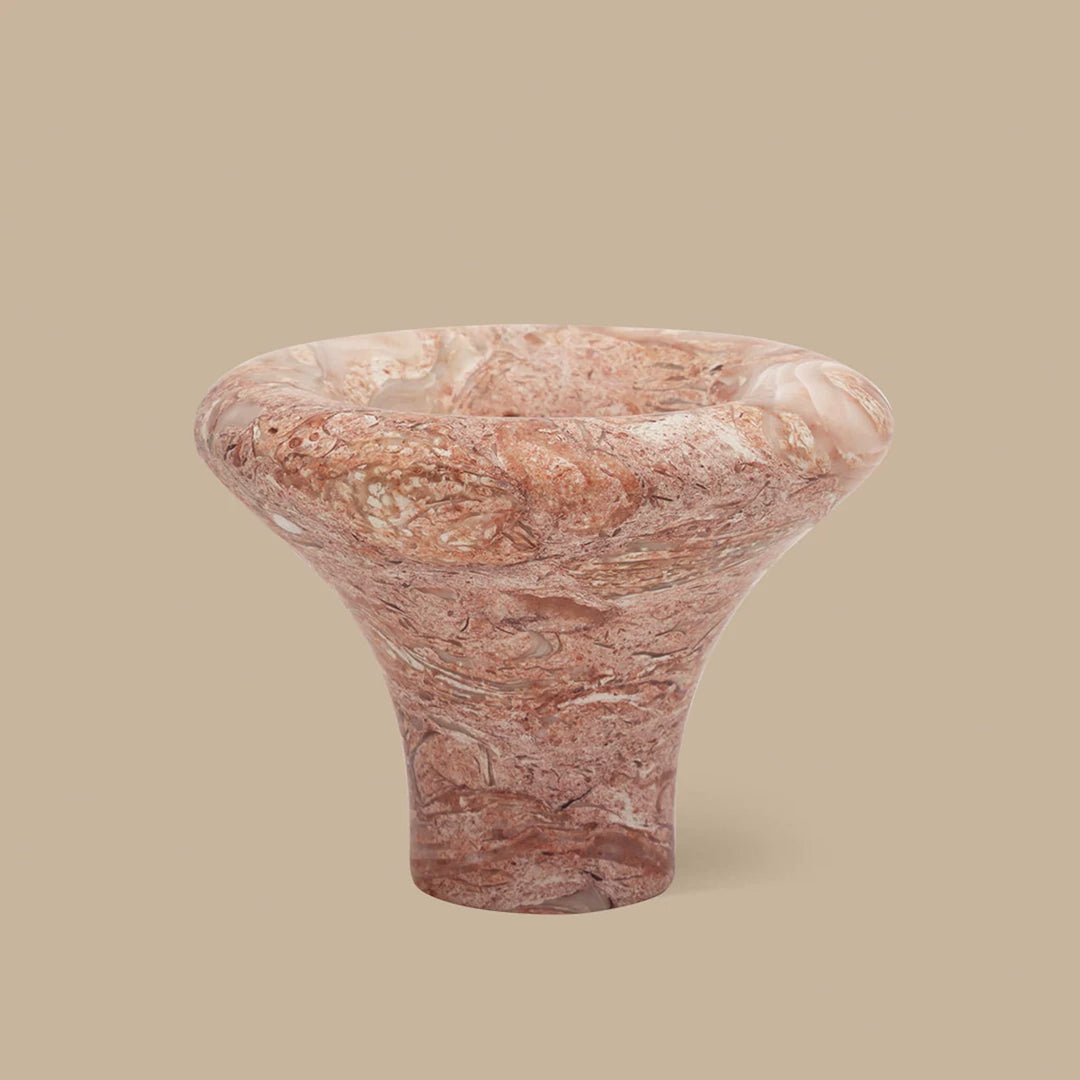 BLACK BLAZE Bell Incense Burner, Fossil Pink