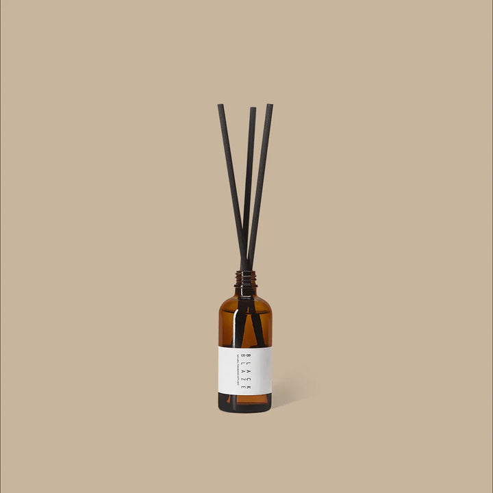 BLACK BLAZE Natural Fragrance Diffuser, Vetiver & Fig 100ml