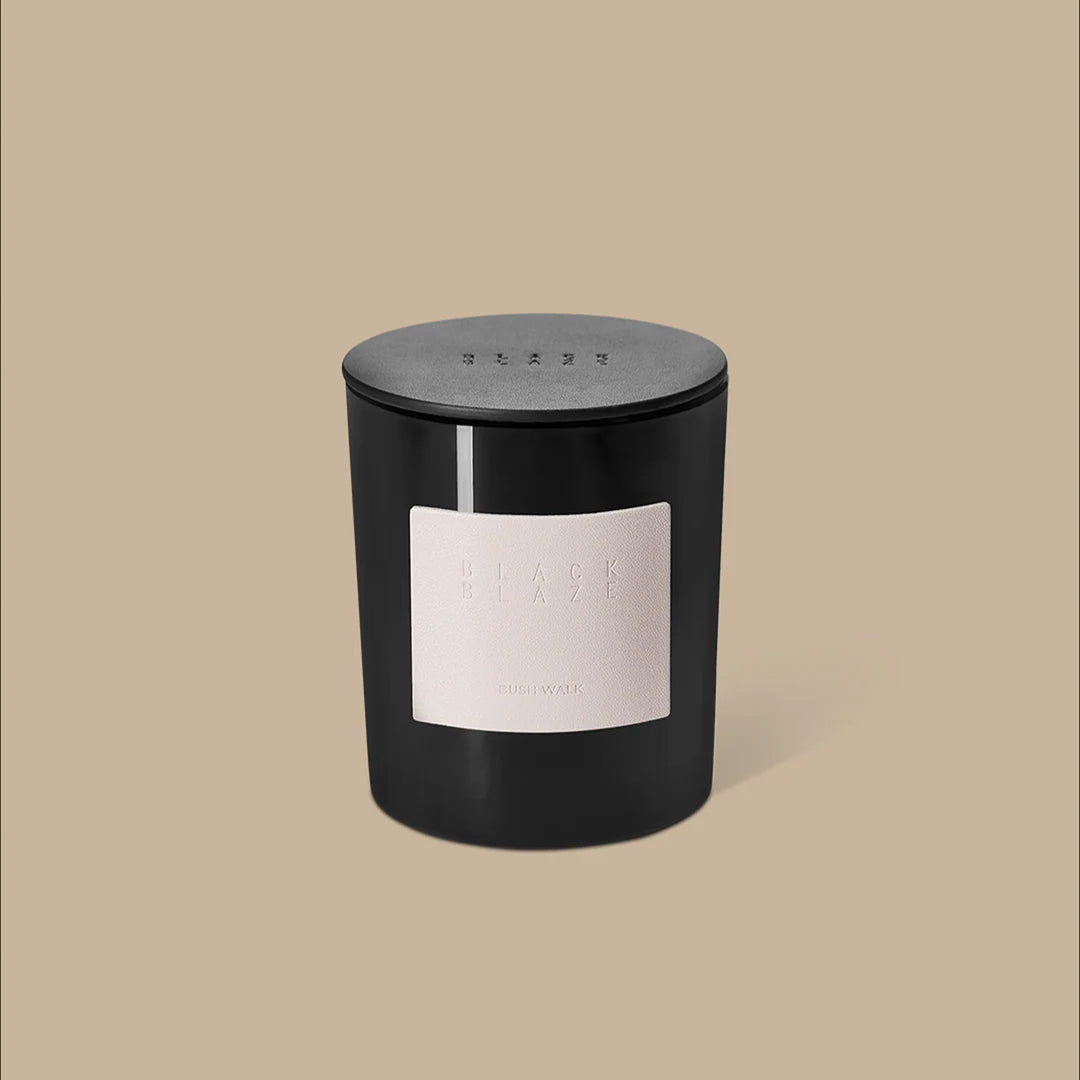 BLACK BLAZE Scented Home Candle, Bush Walk
