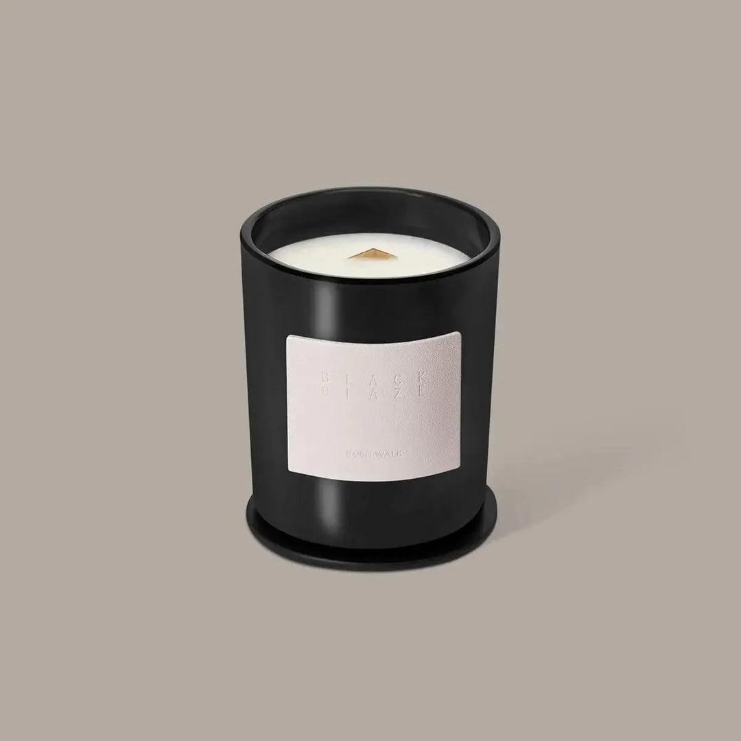 BLACK BLAZE Scented Home Candle, Bush Walk