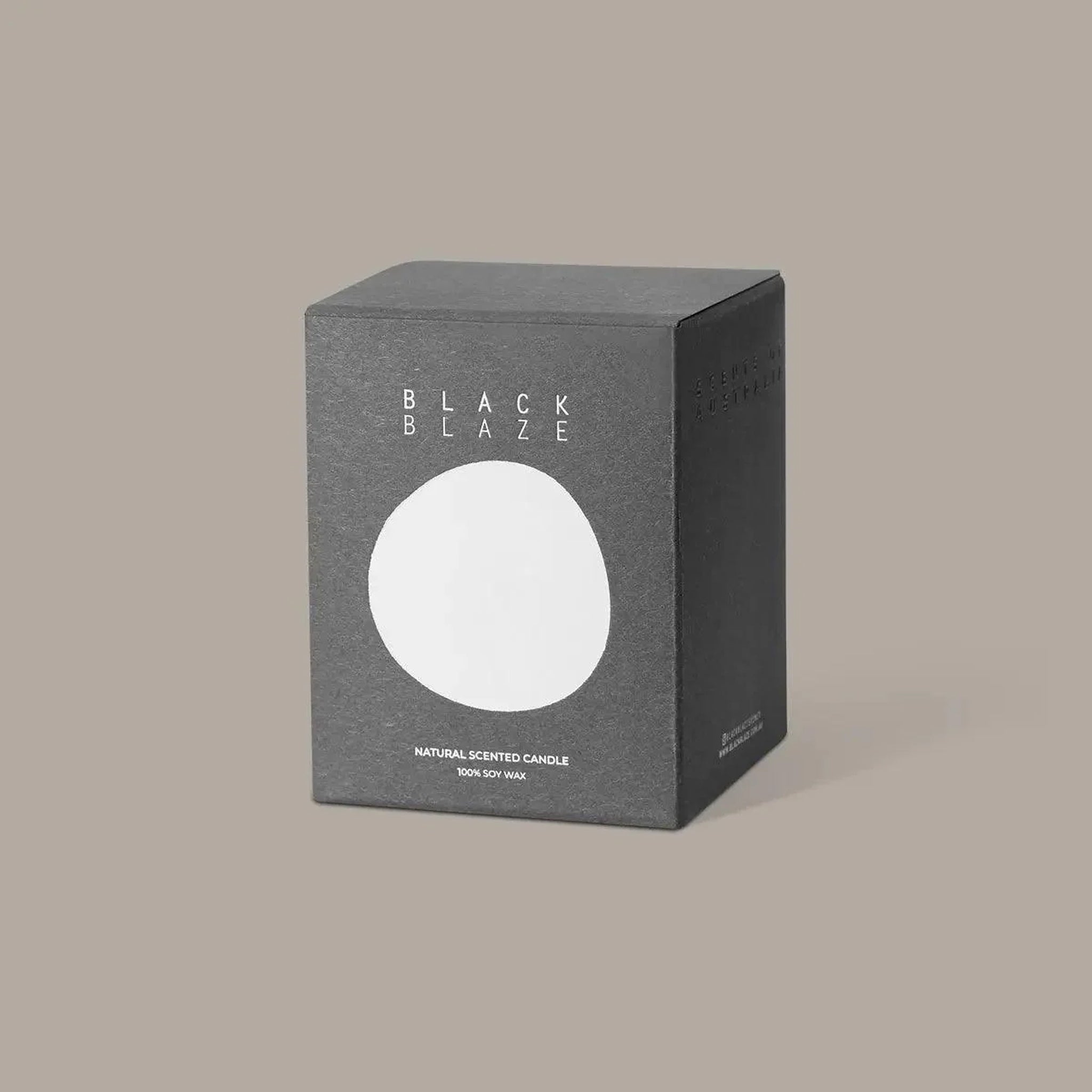 BLACK BLAZE Scented Home Candle, Bush Walk