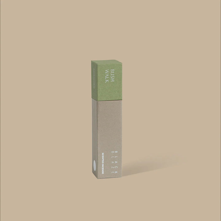 BLACK BLAZE Scented Incense, Bush Walk