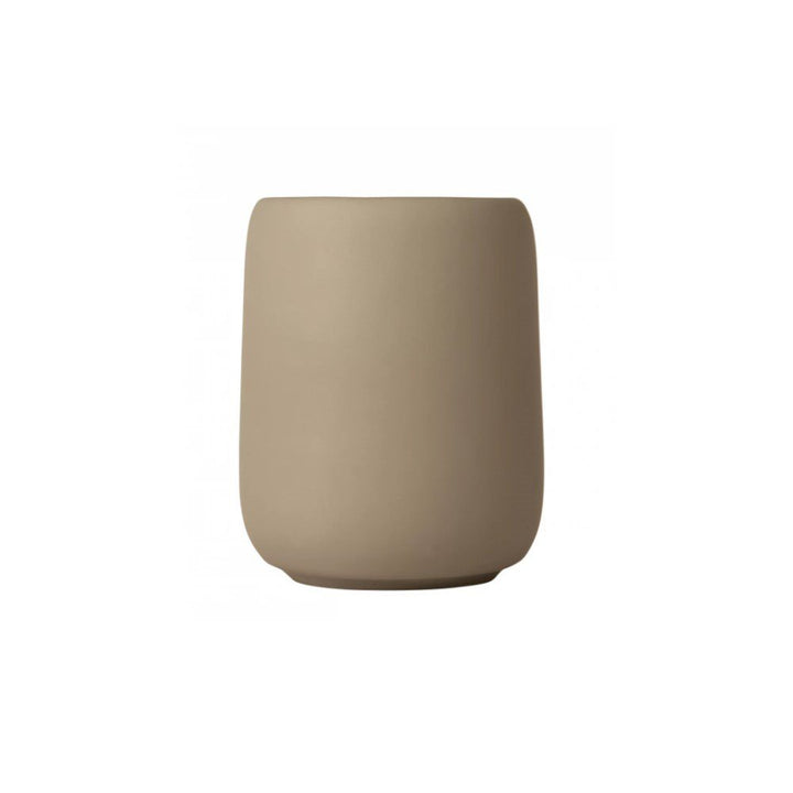 BLOMUS Sono Tumbler/Toothbrush Holder, Tan