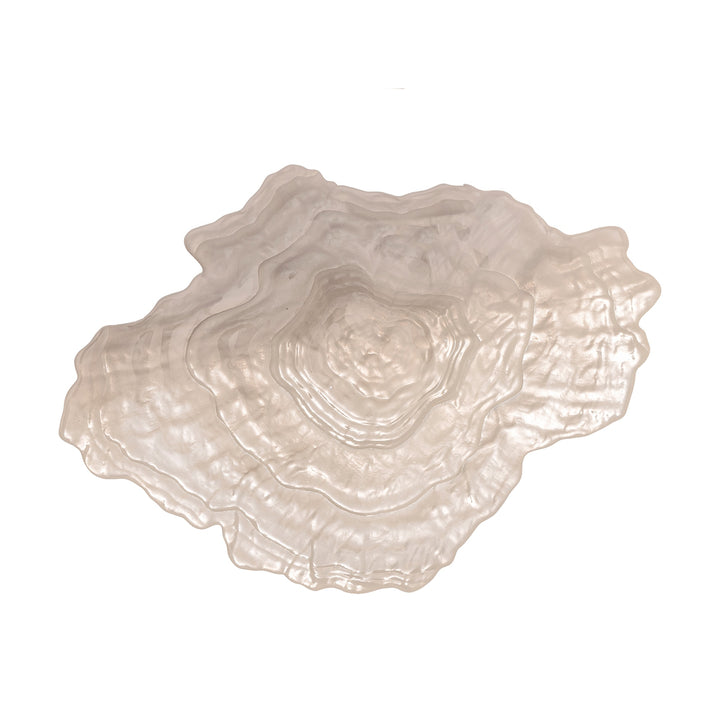 BLOOMINGVILLE Aiku Bowl, Nature, Glass, L38 cm
