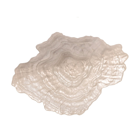 BLOOMINGVILLE Aiku Bowl, Nature, Glass, L38 cm