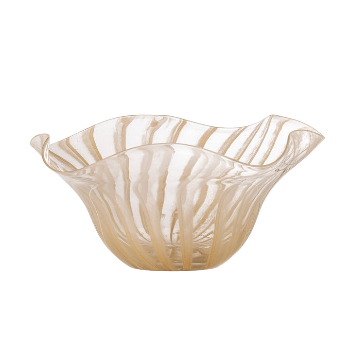 BLOOMINGVILLE Imri Glass Bowl Ø32cm, Rose