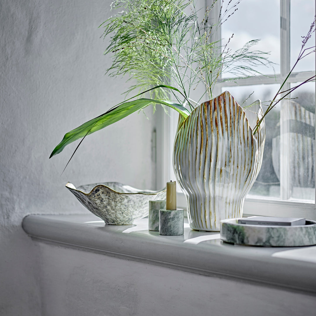 BLOOMINGVILLE Lennon Stoneware Bowl Ø27cm, Grey