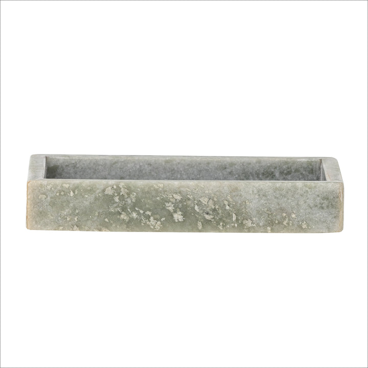 BLOOMINGVILLE Majsa Marble Tray, L17.5x10cm, Green