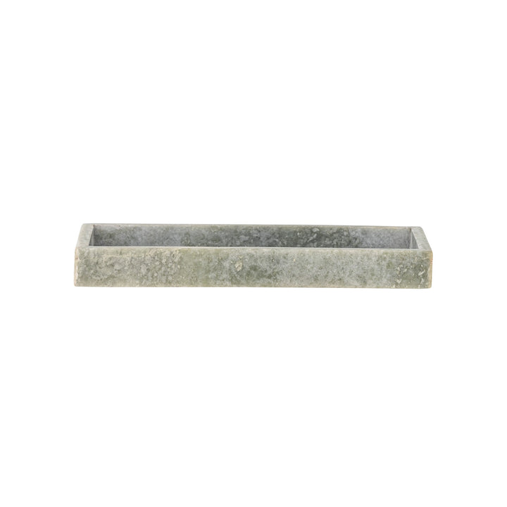 BLOOMINGVILLE Majsa Marble Tray, L25.5cm, Green