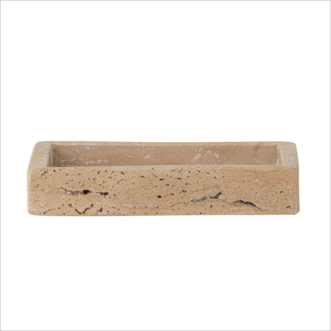 BLOOMINGVILLE Majsa Travertine Tray, L15 x W10 cm, Nature