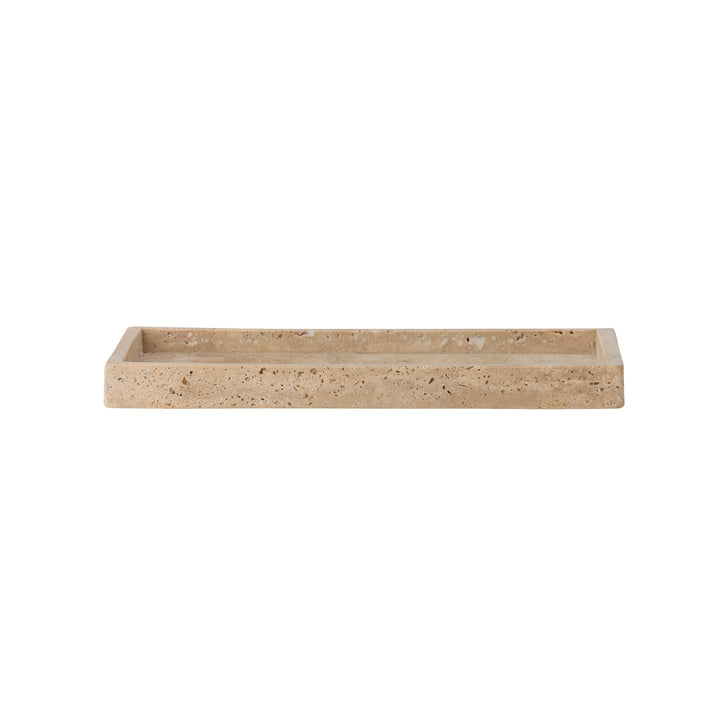 BLOOMINGVILLE Majsa Travertine Tray, L30.5cm, Nature