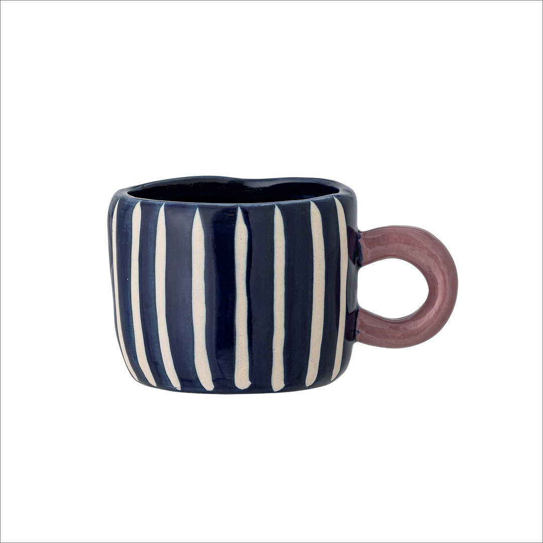 BLOOMINGVILLE Nini Stoneware Espresso Mini Cup, Blue