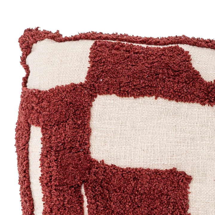 BLOOMINGVILLE Olica Cushion, Red, 60x40cm