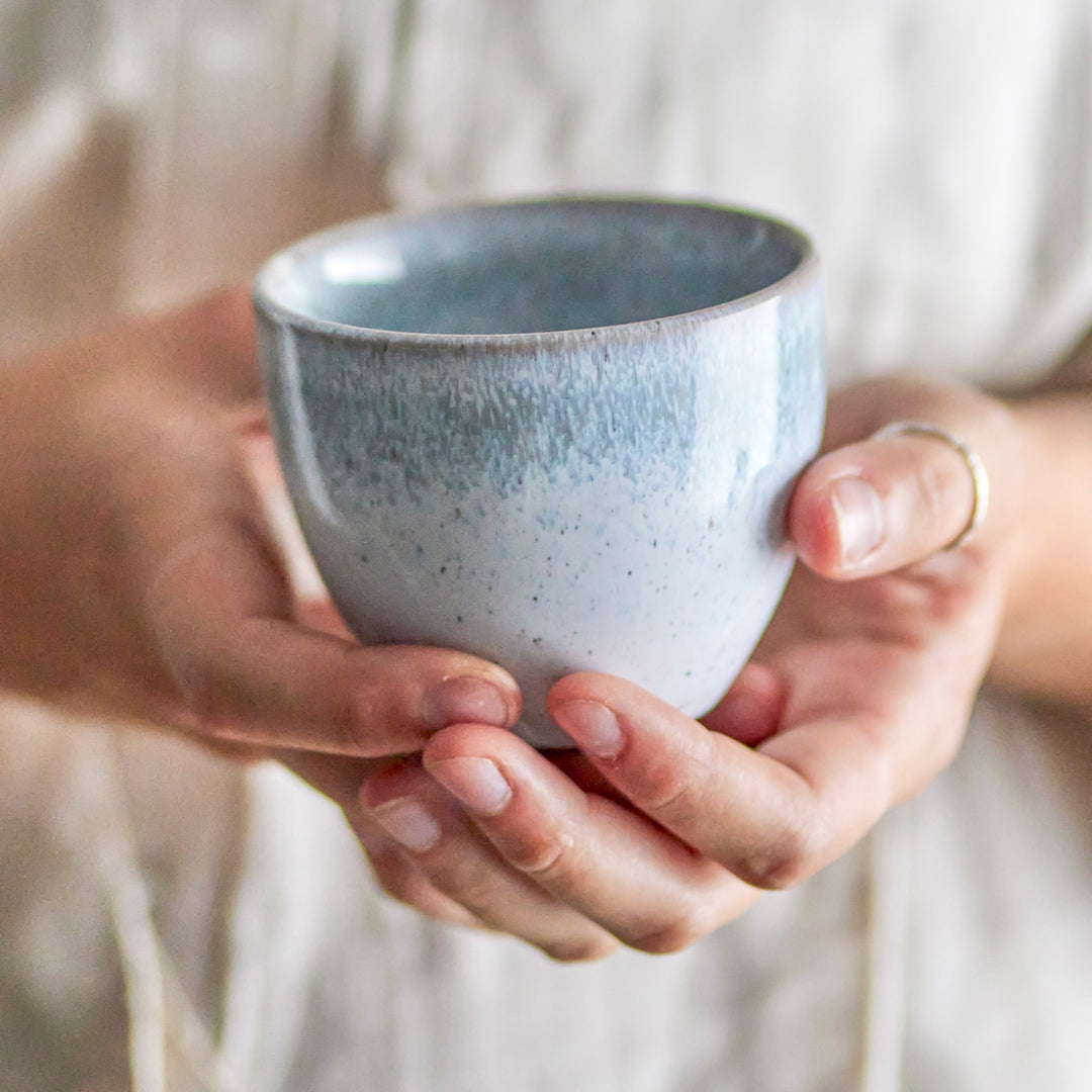 BLOOMINGVILLE Paula Cup, Stoneware, Blue