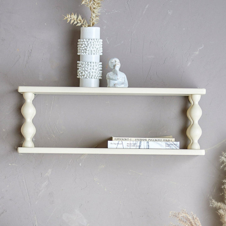 BLOOMINGVILLE Salino Shelf, White, L60cm