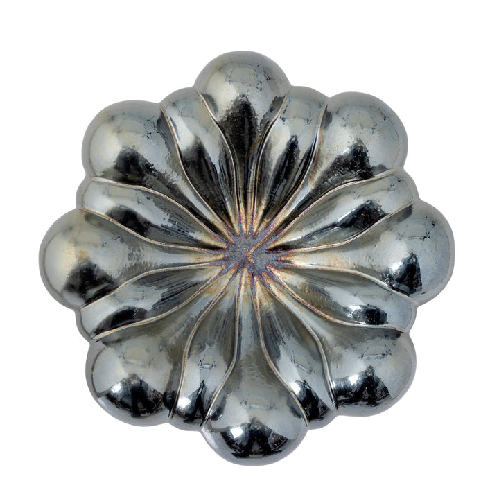 BLOOMINGVILLE Sheeran Bowl, Silver, D31.5cm