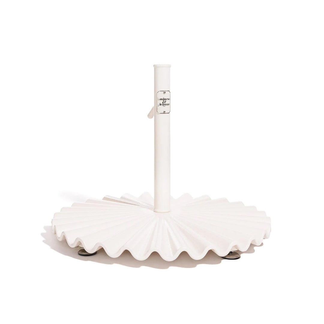 BUSINESS & PLEASURE CO Clamshell Base, Antique White