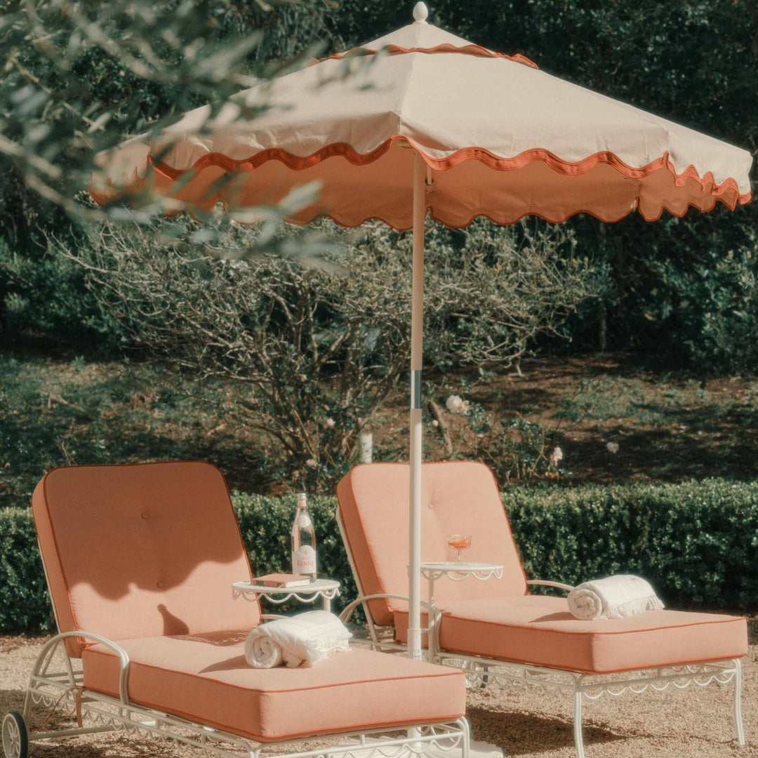 PRE-ORDER │ BUSINESS & PLEASURE CO Market Umbrella, Rivie Pink