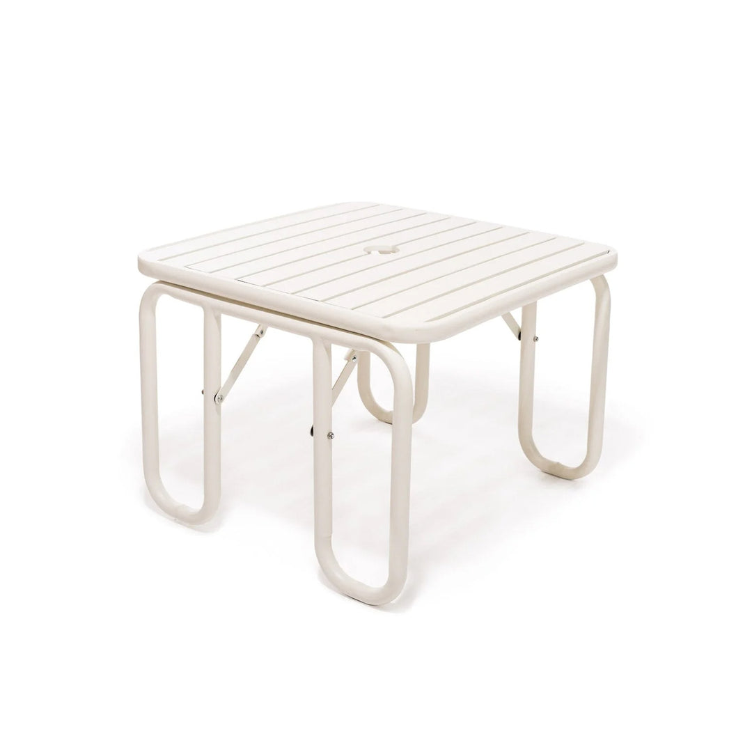BUSINESS & PLEASURE CO Sunliner Side Table, Antique White