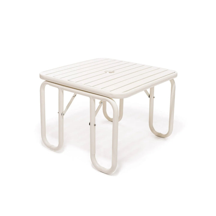 BUSINESS & PLEASURE CO Sunliner Side Table, Antique White