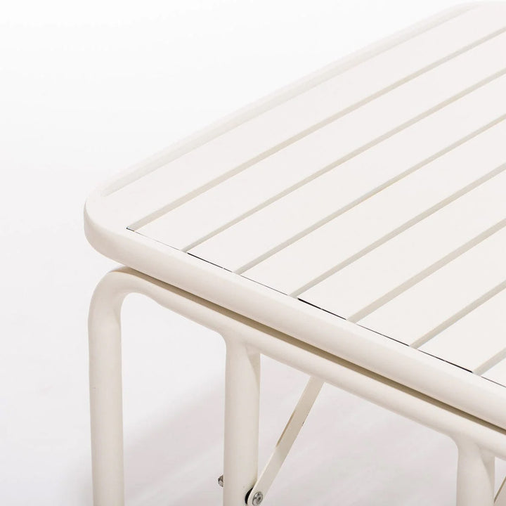 BUSINESS & PLEASURE CO Sunliner Side Table, Antique White