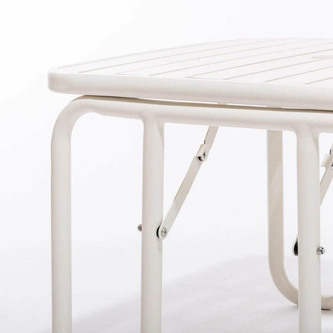 BUSINESS & PLEASURE CO Sunliner Side Table, Antique White