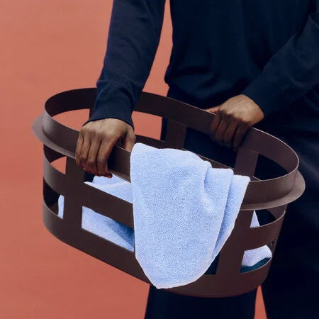 HAY Washing Laundry Basket, Bordeaux