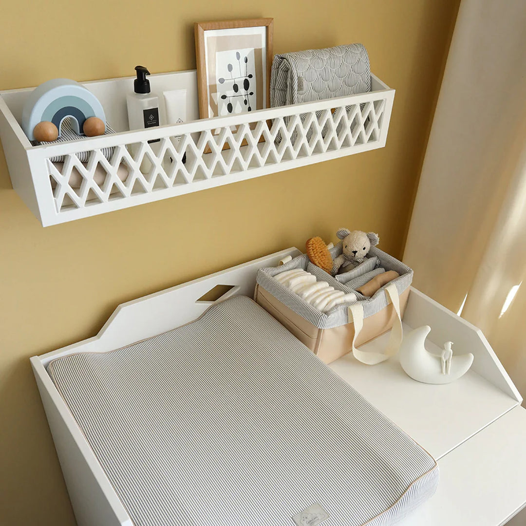 CAM CAM Changing Caddy, Classic Blue Stripes
