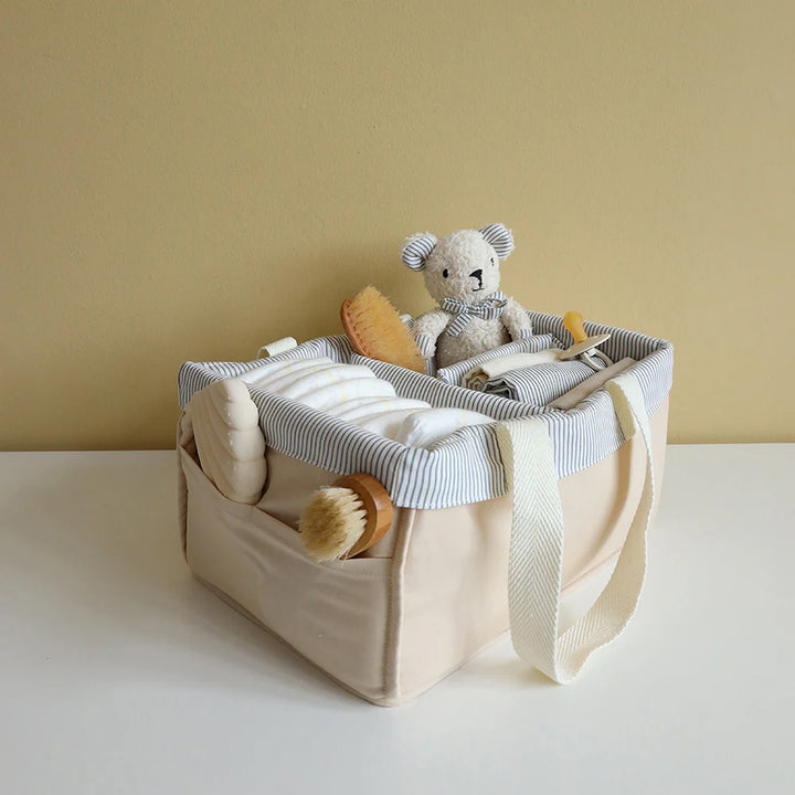 CAM CAM Changing Caddy, Classic Blue Stripes