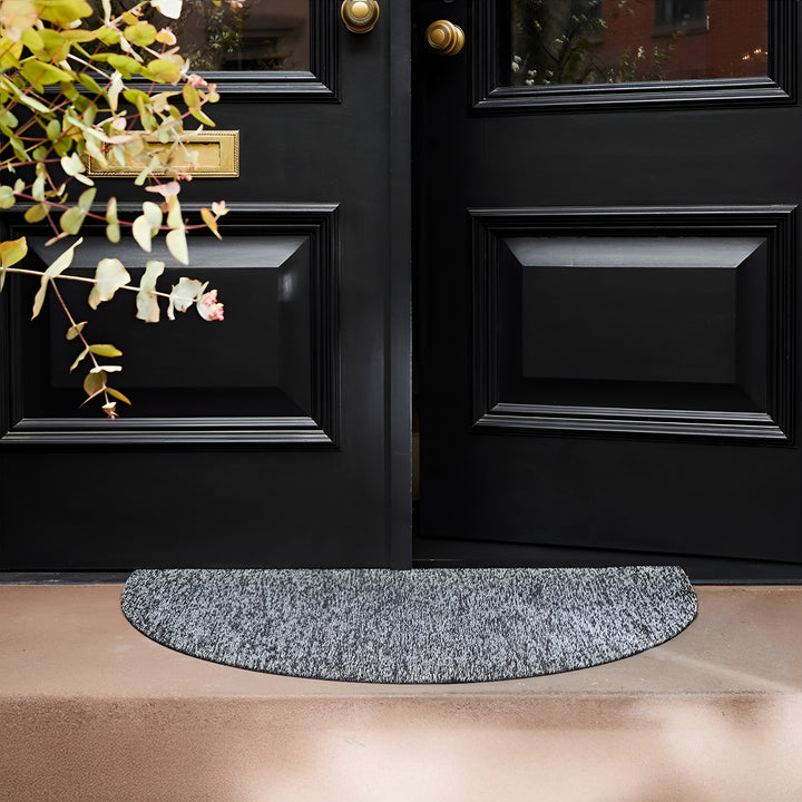 CHILEWICH Welcome Door Mat, Shag In Out Mat, Heathered/Grey, 53x91cm