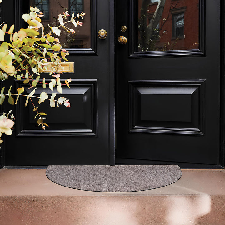 CHILEWICH Welcome Door Mat, Shag In Out Mat, Heathered/Pebble, 53x91cm