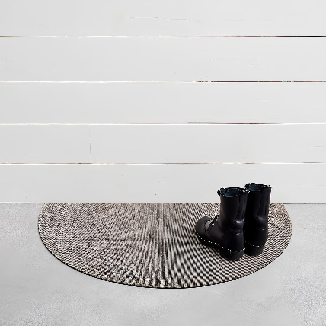 CHILEWICH Welcome Door Mat, Shag In Out Mat, Heathered/Pebble, 53x91cm