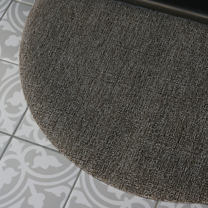 CHILEWICH Welcome Door Mat, Shag In Out Mat, Heathered/Pebble, 53x91cm