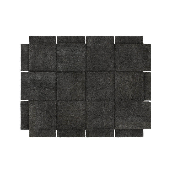 PRE-ORDER | DESIGN HOUSE STOCKHOLM Basket Rug, Dark Grey - 4 Sizes