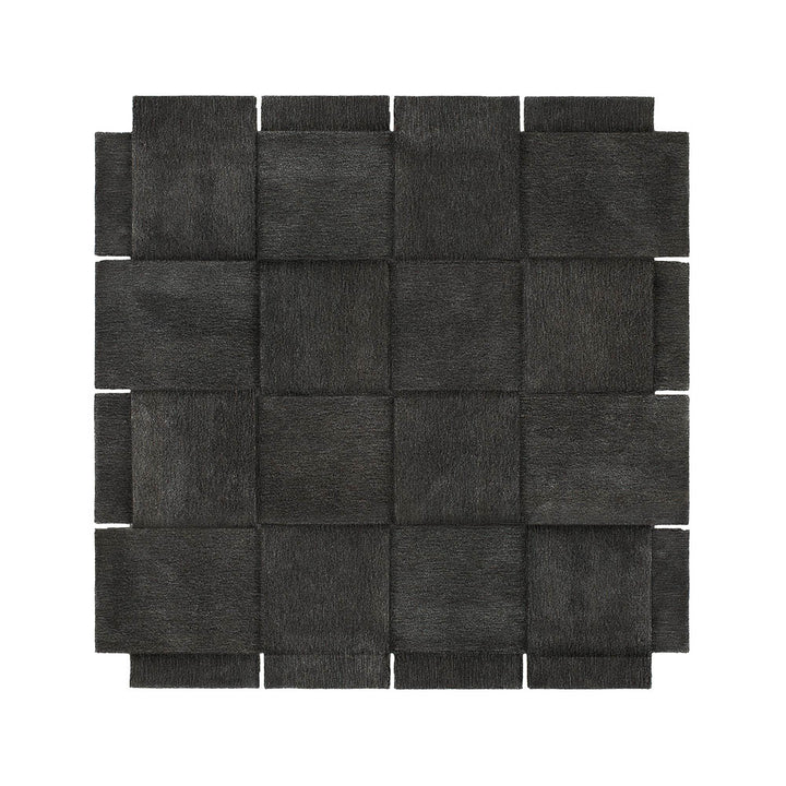 PRE-ORDER | DESIGN HOUSE STOCKHOLM Basket Rug, Dark Grey - 4 Sizes