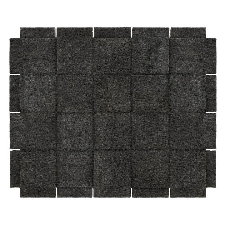 PRE-ORDER | DESIGN HOUSE STOCKHOLM Basket Rug, Dark Grey - 4 Sizes