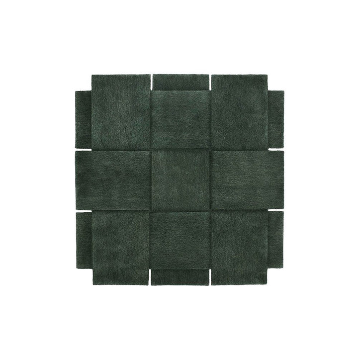 PRE-ORDER | DESIGN HOUSE STOCKHOLM Basket Rug, Green- 4 Sizes