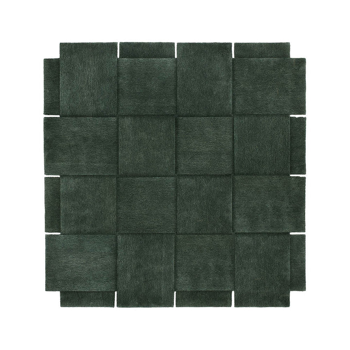 PRE-ORDER | DESIGN HOUSE STOCKHOLM Basket Rug, Green- 4 Sizes