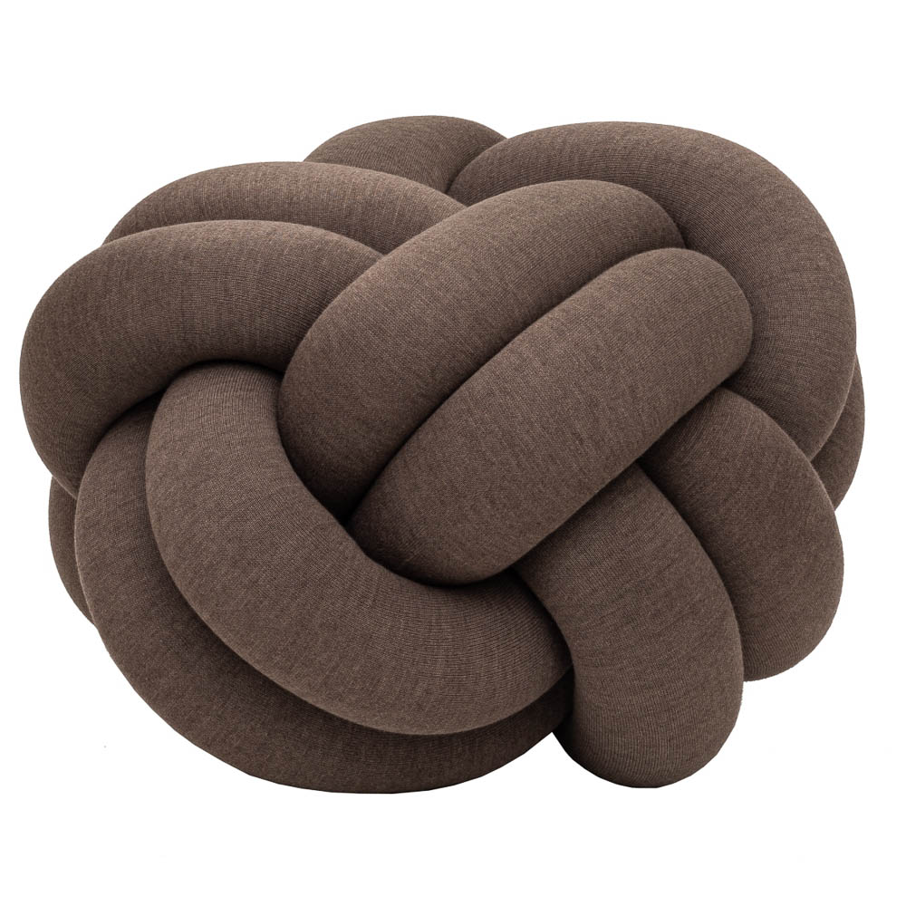 PRE-ORDER | DESIGN HOUSE STOCKHOLM Knot Floor Cushion, Brown - 2 Sizes