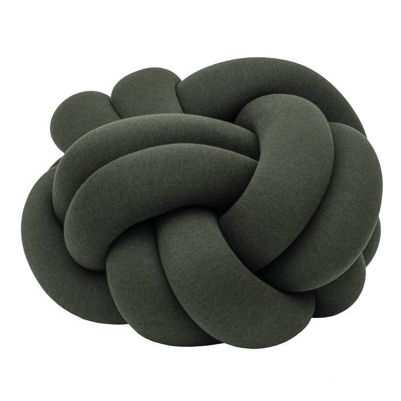 PRE-ORDER | DESIGN HOUSE STOCKHOLM Knot Floor Cushion, Forest Green- 2 Sizes