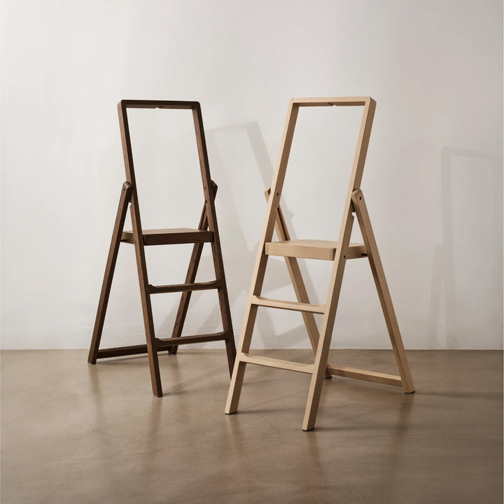 DESIGN HOUSE STOCKHOLM Step Ladder, Dark Oak