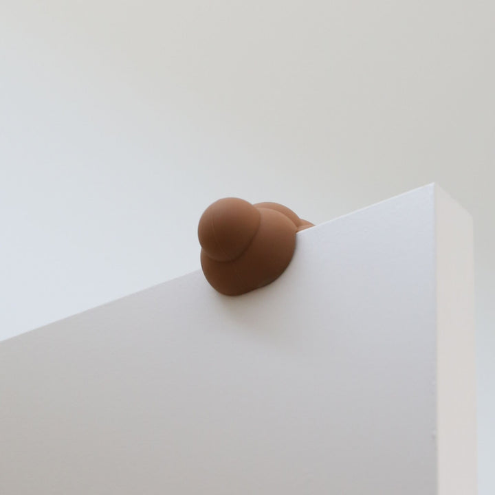 DESIGNSTUFF Cloud Door Stop, Camel