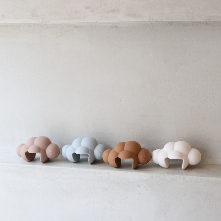 DESIGNSTUFF Cloud Door Stop, Clay