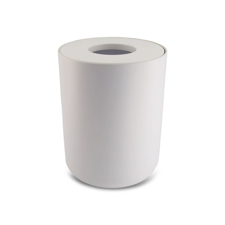 DESIGNSTUFF Round Bin, White