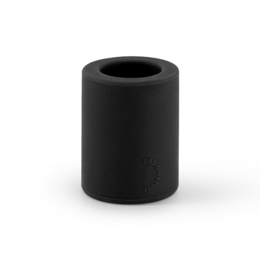 DESIGNSTUFF Toothbrush Holder, Black